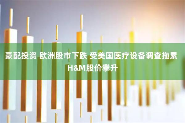 豪配投资 欧洲股市下跌 受美国医疗设备调查拖累 H&M股价攀升